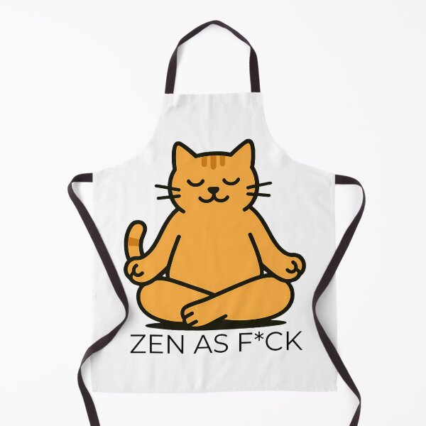 Item preview, Funny Yoga Cat Zen Meditation designed and sold by Phetuvov.