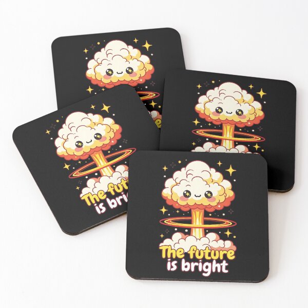 Item preview, Mushroom Cloud The Future Is Bright Art designed and sold by TshirtsOnline-.