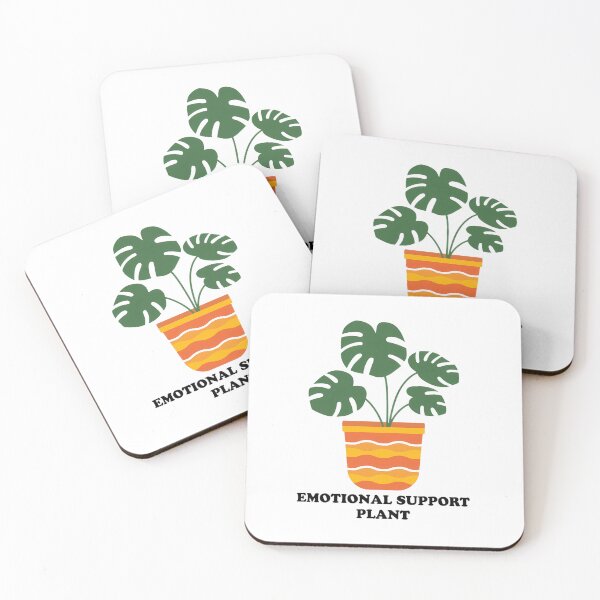Item preview, Emotional Support Plant Retro Monstera designed and sold by Phetuvov.