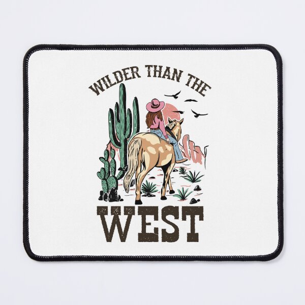 Item preview, Vintage 90s Wilder Than The Rest Cowgirl designed and sold by Krasnovaovaova.