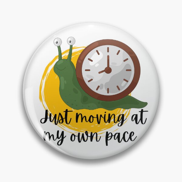 Item preview, Just Moving At My Own Pace | Minimalist Slow Living Quote designed and sold by Personal Echo.