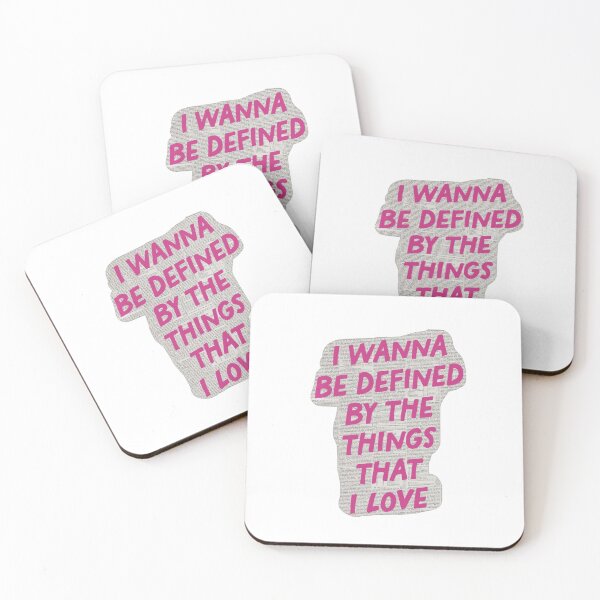Item preview, i wanna be defined by the things that i love designed and sold by TSGDesign.
