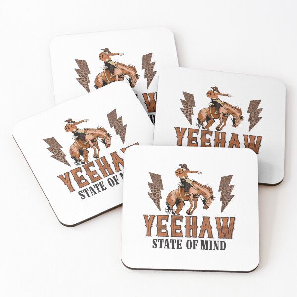 Item preview, Vintage 90s Yeehaw Cowboy Lightning Print designed and sold by Krasnovaovaova.