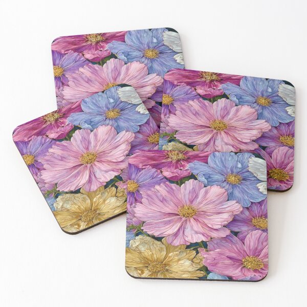 Item preview, Elegent colorful bright flowers designed and sold by NivyasArtistry.