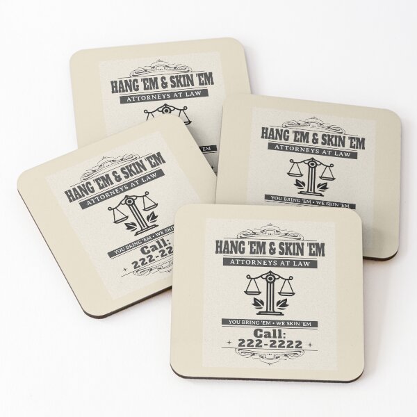 Item preview, Hang 'Em & Skin 'Em Funny Lawyer designed and sold by Sachie's Studio.