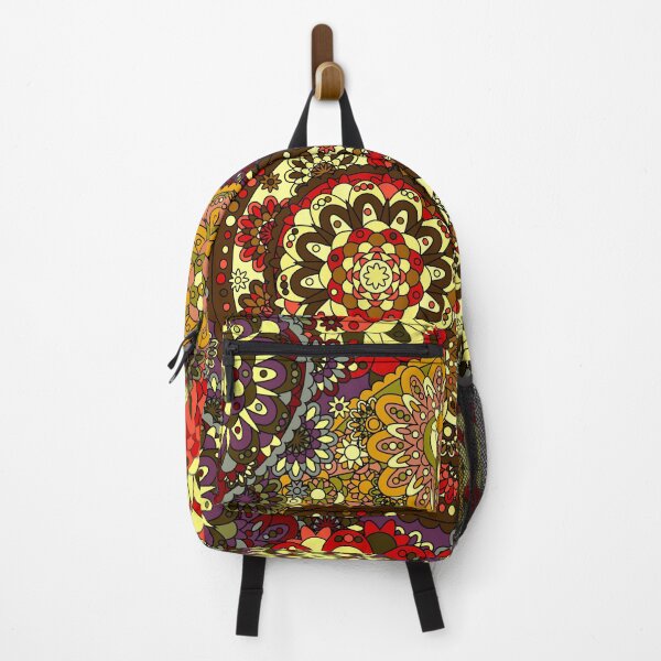 Item preview, Retro 1960's Paisley Red And Yellow Hippie Pattern designed and sold by DEC02.