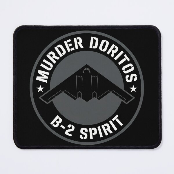 Item preview, B‑2 Spirit – Murder Doritos Tactical Humor Emblem designed and sold by ArtDreams92.
