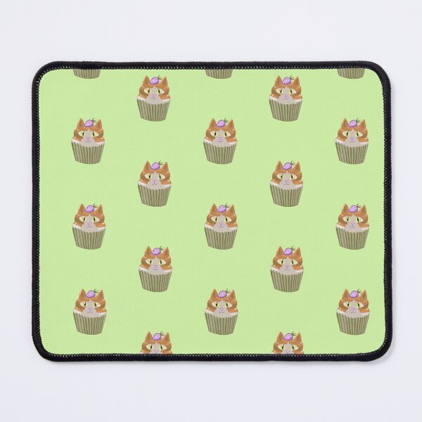 Item preview, Orange cat cupcake dessert designed and sold by Spotted Doodles.