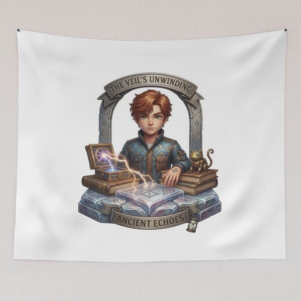 Item preview, The Veil’s Unwinding - Ancient Echoes Fantasy Art designed and sold by RickyStick.