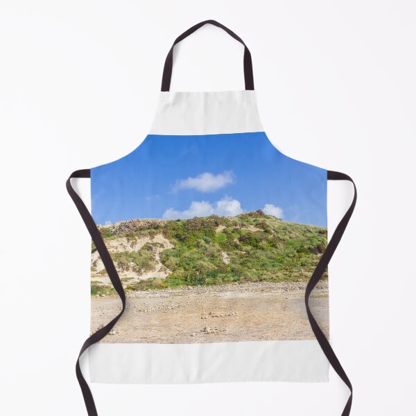 Item preview, Coastal Dune Landscape With Sandy Cliffs, Green Vegetation and Bright Blue Sky on a Sunny Day designed and sold by Nmallia.