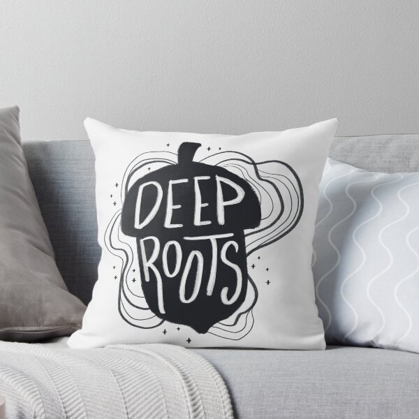 Item preview, Deep Roots Acorn (Black) designed and sold by Nothing But Tea.