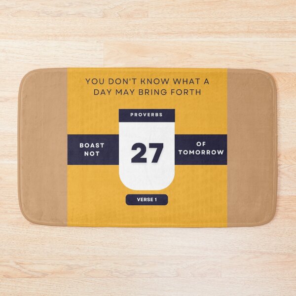 Item preview, Proverbs 27:1 designed and sold by Undonemadenew.