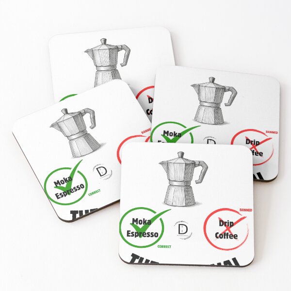 Item preview, Funny Italian Coffee Rule: Moka Pot vs Drip Coffee designed and sold by TheItaliandilemma.