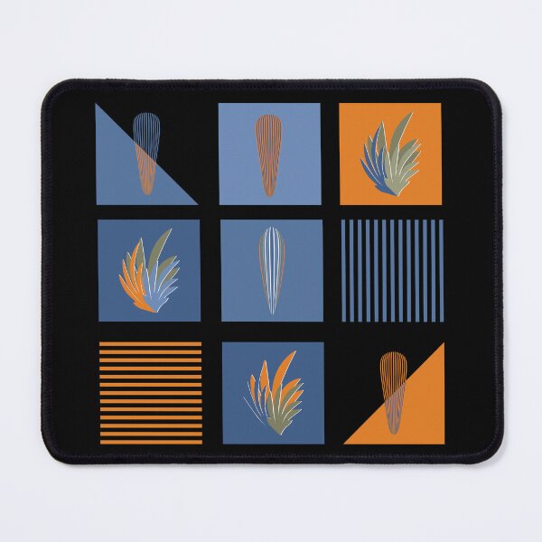 Item preview, Sicily in Orange and Blue designed and sold by AtenaArtStudio.