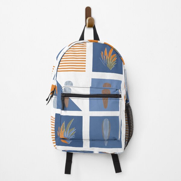 Item preview, Sicily in Orange and Blue designed and sold by AtenaArtStudio.