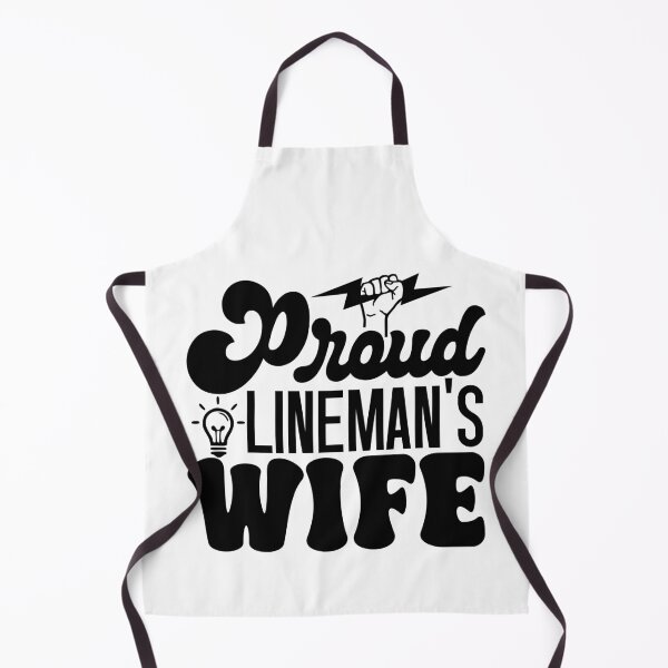 Item preview, Proud Lineman's Wife - Cute Electrician Spouse Utility Trade Pride designed and sold by FuzionRaptor.