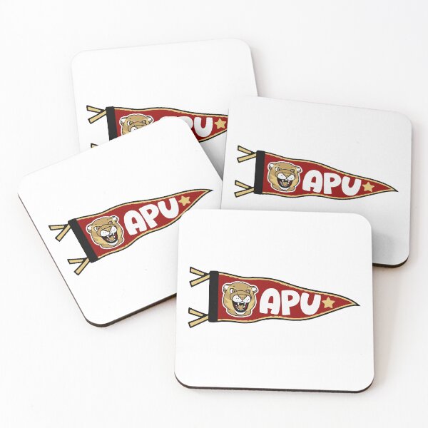 Item preview, APU Cougars College Pennant Mascot Illustration designed and sold by sdbienv.