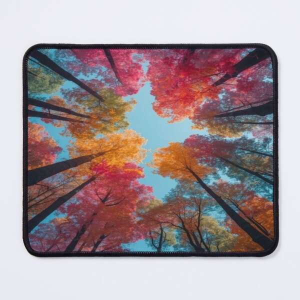 Item preview, Attractive drawing of autumn canopy designed and sold by NivyasArtistry.