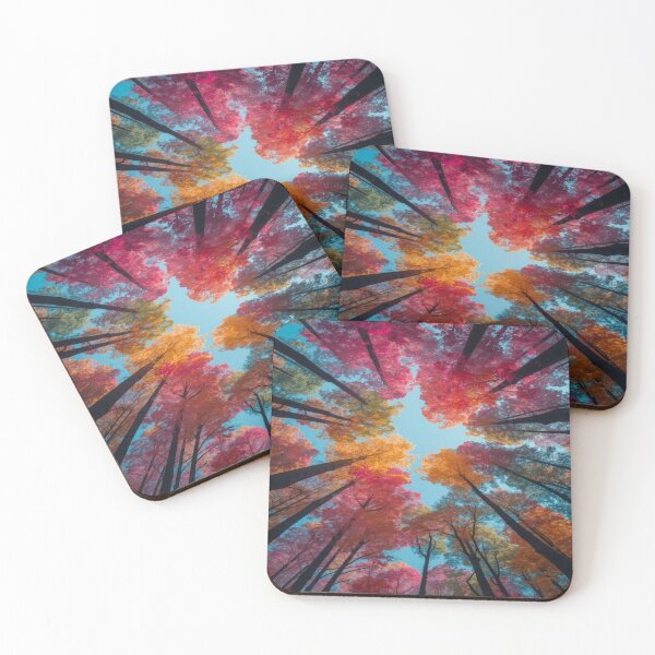 Item preview, Attractive drawing of autumn canopy designed and sold by NivyasArtistry.