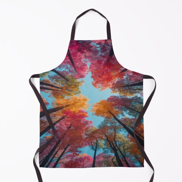 Item preview, Attractive drawing of autumn canopy designed and sold by NivyasArtistry.