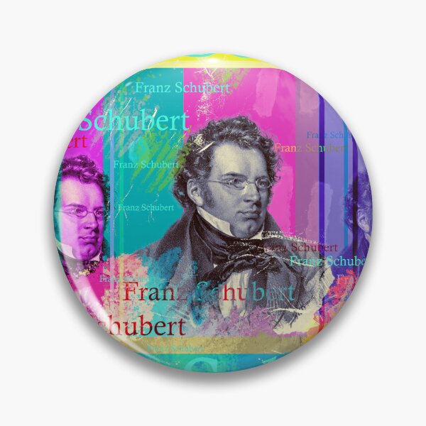 Item preview, Franz Schubert – Viennese Classical Collage designed and sold by Mauswohn.
