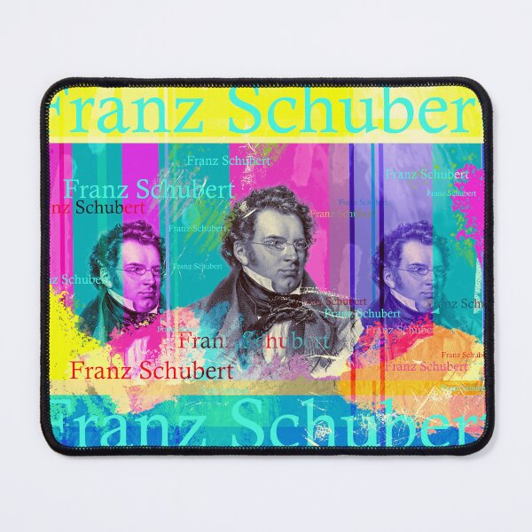 Item preview, Franz Schubert – Viennese Classical Collage designed and sold by Mauswohn.