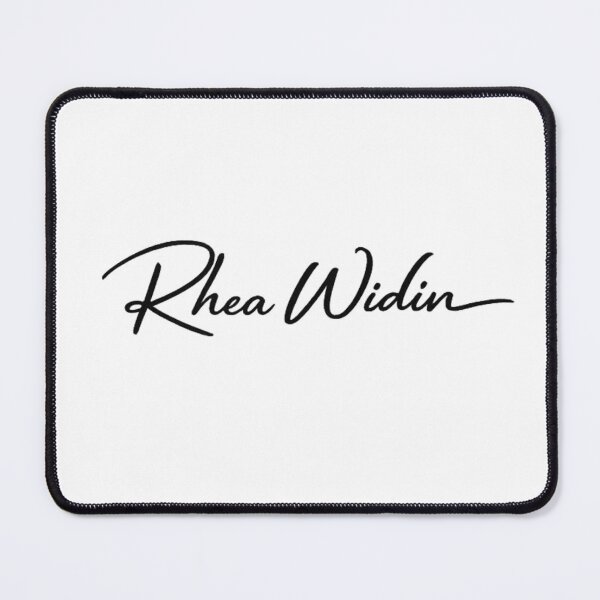 Item preview, Rhea Widin Signature – Minimalist Artist Name Design designed and sold by RheaWidinMerch.
