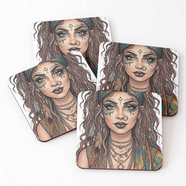 Item preview, Beautiful girl putting on makeup designed and sold by PP&RAINBOW SHOP.