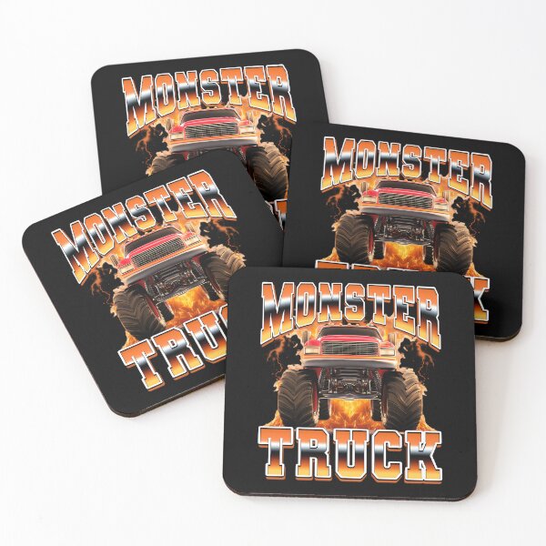Item preview, Monster Truck 4 Wheeler Offroad 90s Bootleg Style designed and sold by PaulTSchafer.