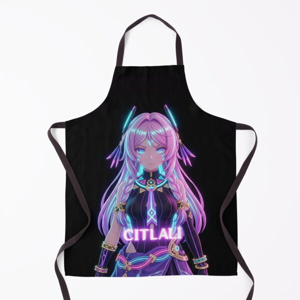 Item preview, Neon Night-Wind Shaman Citlali - Fan Art Portrait designed and sold by EWCY store.