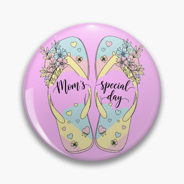 Item preview, Mom’s Special Day – Floral Flip Flops Beach Design designed and sold by Sea Gem.