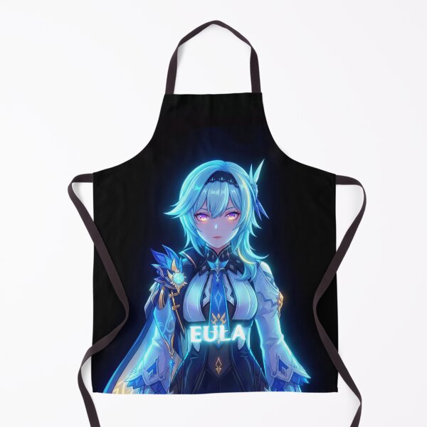 Item preview, Neon Spindrift Knight Eula - Fan Art Portrait designed and sold by EWCY store.