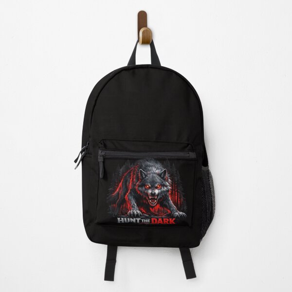 Item preview, Hunt the Dark – Fierce Wolf Night Forest Red & Graphite 3D Design designed and sold by Tadeusz1.