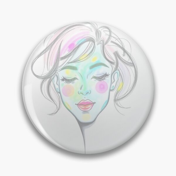 Item preview, Water mark of young girl art  designed and sold by MagicMaker1984.