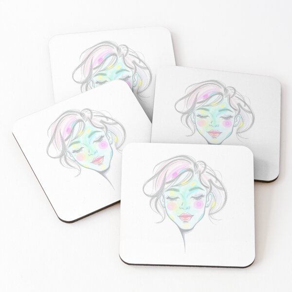 Item preview, Water mark of young girl art  designed and sold by MagicMaker1984.