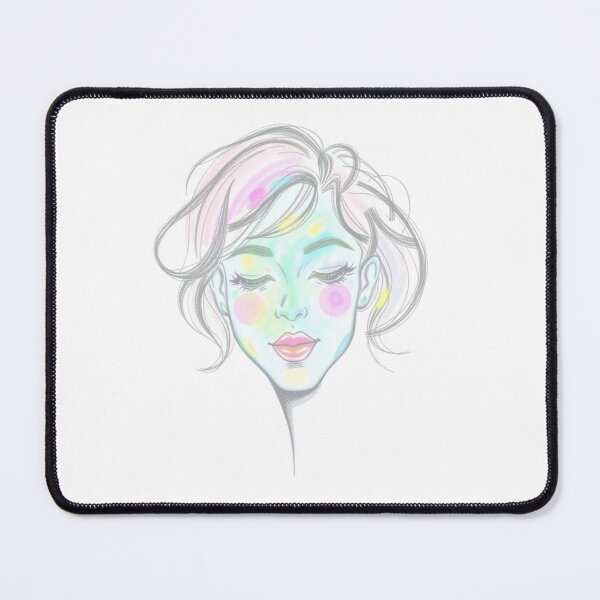 Item preview, Water mark of young girl art designed and sold by MagicMaker1984.