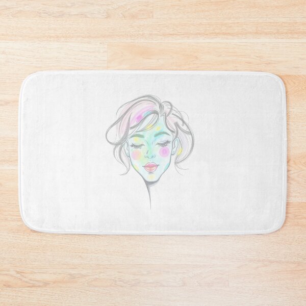 Item preview, Water mark of young girl art  designed and sold by MagicMaker1984.