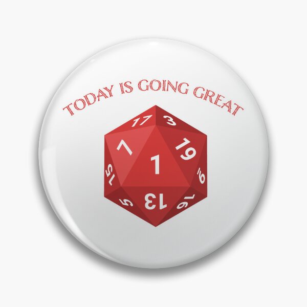 Item preview, Critical Fail... Today is Going Great (RED) designed and sold by The-RoseStudios.