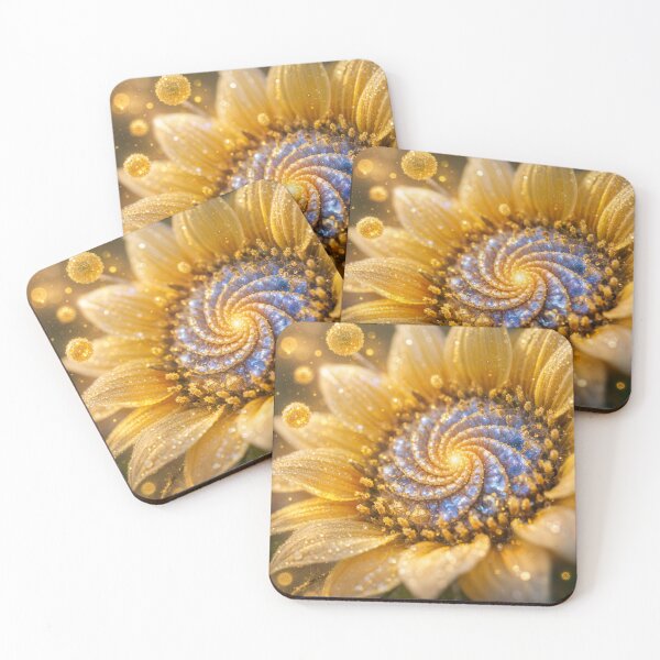 Item preview, Upscaled Fractal Sunflower designed and sold by ttrimm.