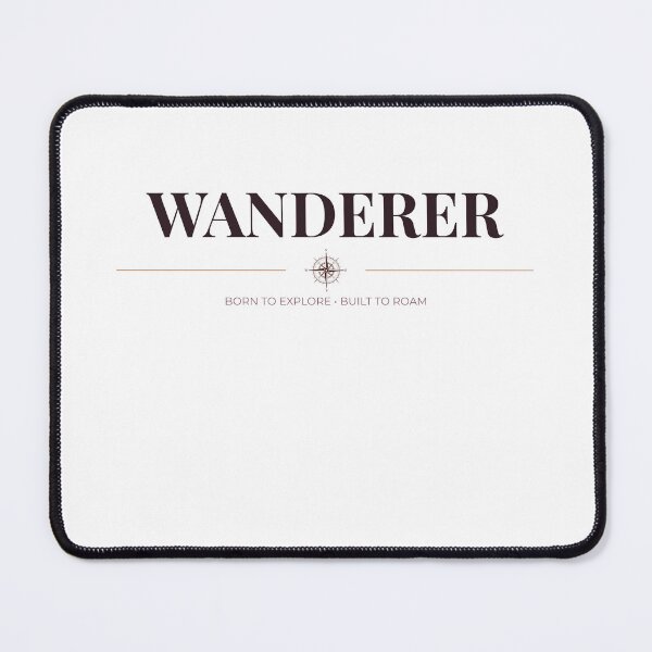 Item preview, WANDERER — Travel Lifestyle Design designed and sold by Macstos.