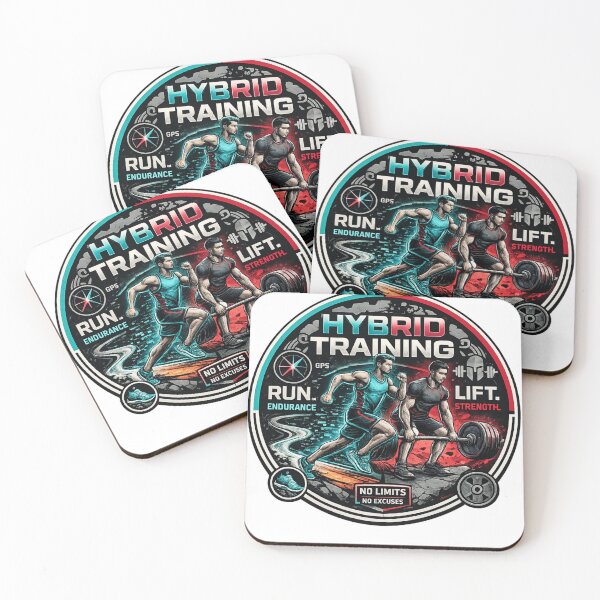 Item preview, Hybrid Training Running Lifting Endurance Workout T-Shirt designed and sold by printspurely.