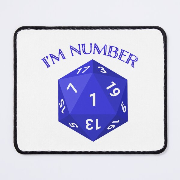 Item preview, Critical Fail... I'm Number 1 (BLUE) designed and sold by The-RoseStudios.