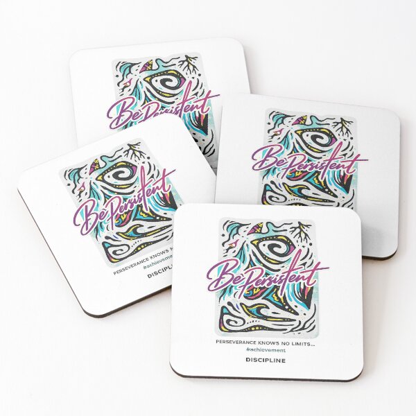 Item preview, Be Persistent Abstract Graffiti Motivational Streetwear Design designed and sold by Aurelux_24.