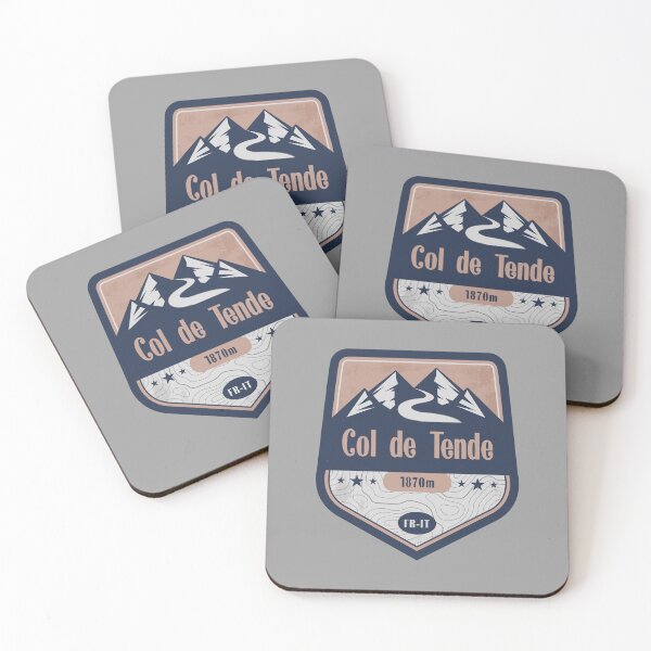 Item preview, Tende Pass Alps Road Badge designed and sold by CynthiaGraphics.