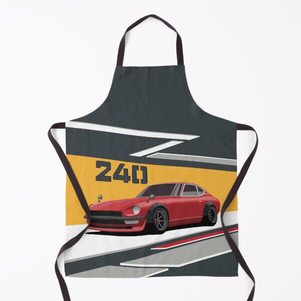 Item preview, 240Z Red illustration  designed and sold by ElseWorldDesign.