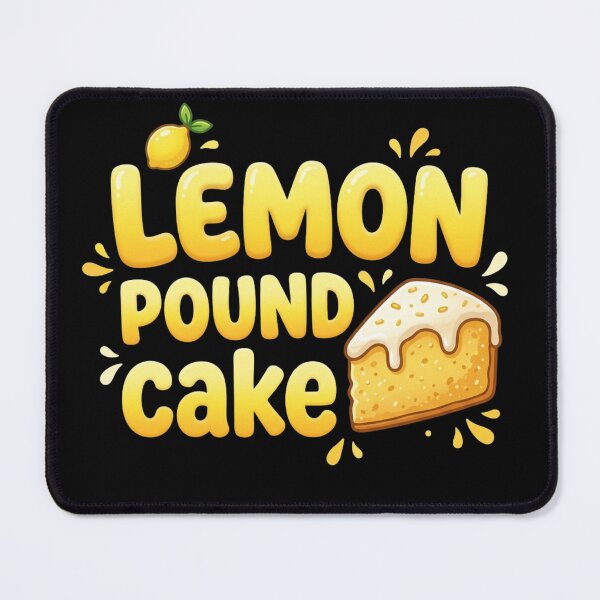 Item preview, Kawaii Lemon Pound Cake Slice Graphic designed and sold by axiksa10.