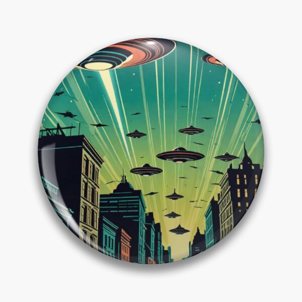 Artikelvorschau, Alien-Invasion entworfen und verkauft von AvalonTshirts.