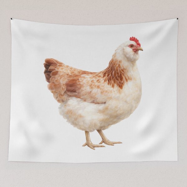 Item preview, Salmon Faverolle designed and sold by Willow Ridge.