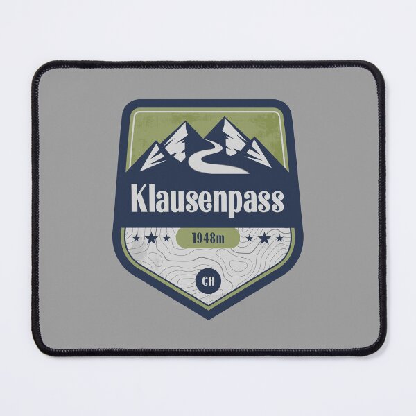 Item preview, Klausen Pass Switzerland Alpine Badge designed and sold by CynthiaGraphics.