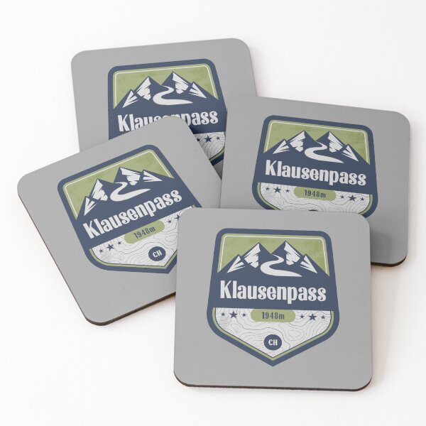 Item preview, Klausen Pass Switzerland Alpine Badge designed and sold by CynthiaGraphics.
